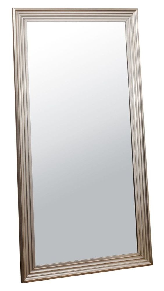 Callie Silver Leaner Rectangular Mirror 76cm X 155cm