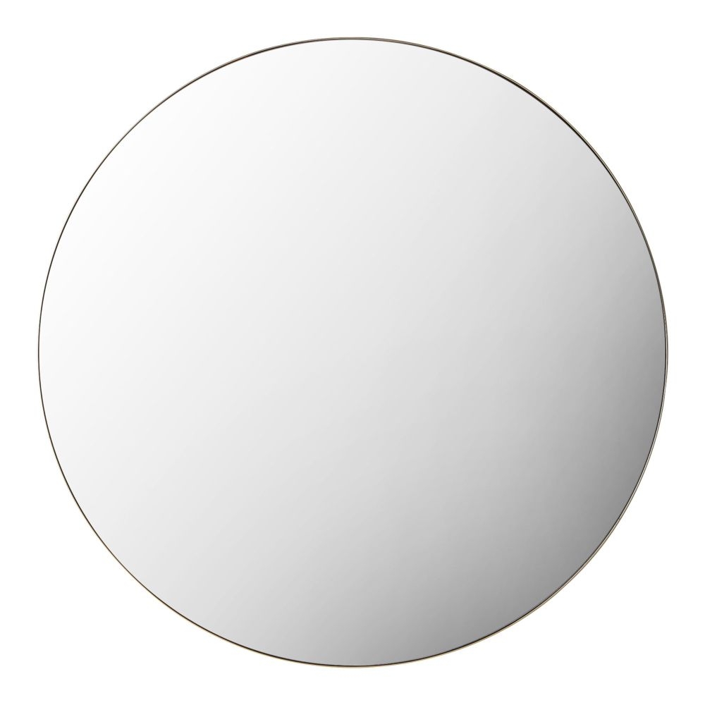 Caroline Champagne Round Mirror 80cm X 80cm