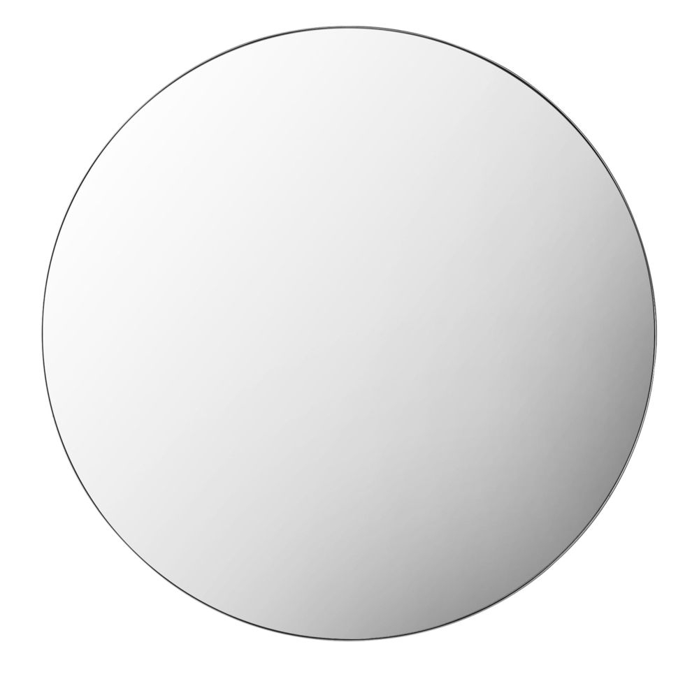 Caroline Silver Round Mirror 80cm X 80cm