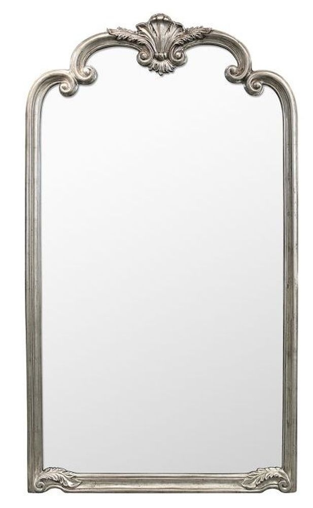 Ember Silver Leaner Arch Mirror 104cm X 184cm
