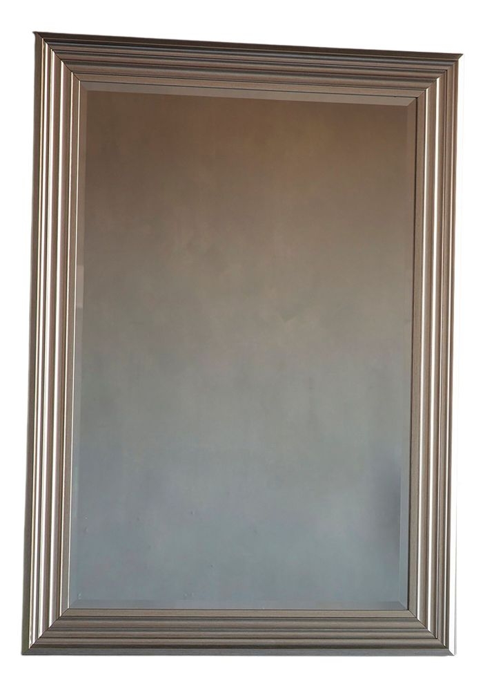 Juliette Silver Rectangular Mirror 76cm X 107cm