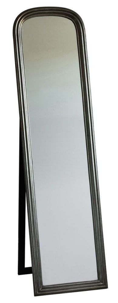 Juniper Brushed Brass Arch Cheval Mirror 42cm X 160cm