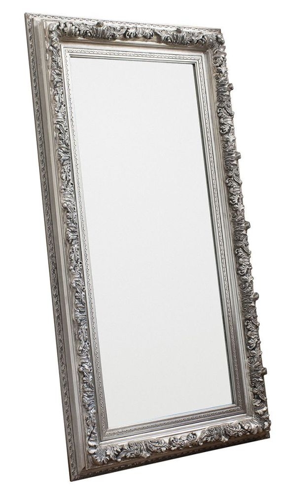 Liliana Silver Leaner Rectangular Mirror 93cm X 1795cm