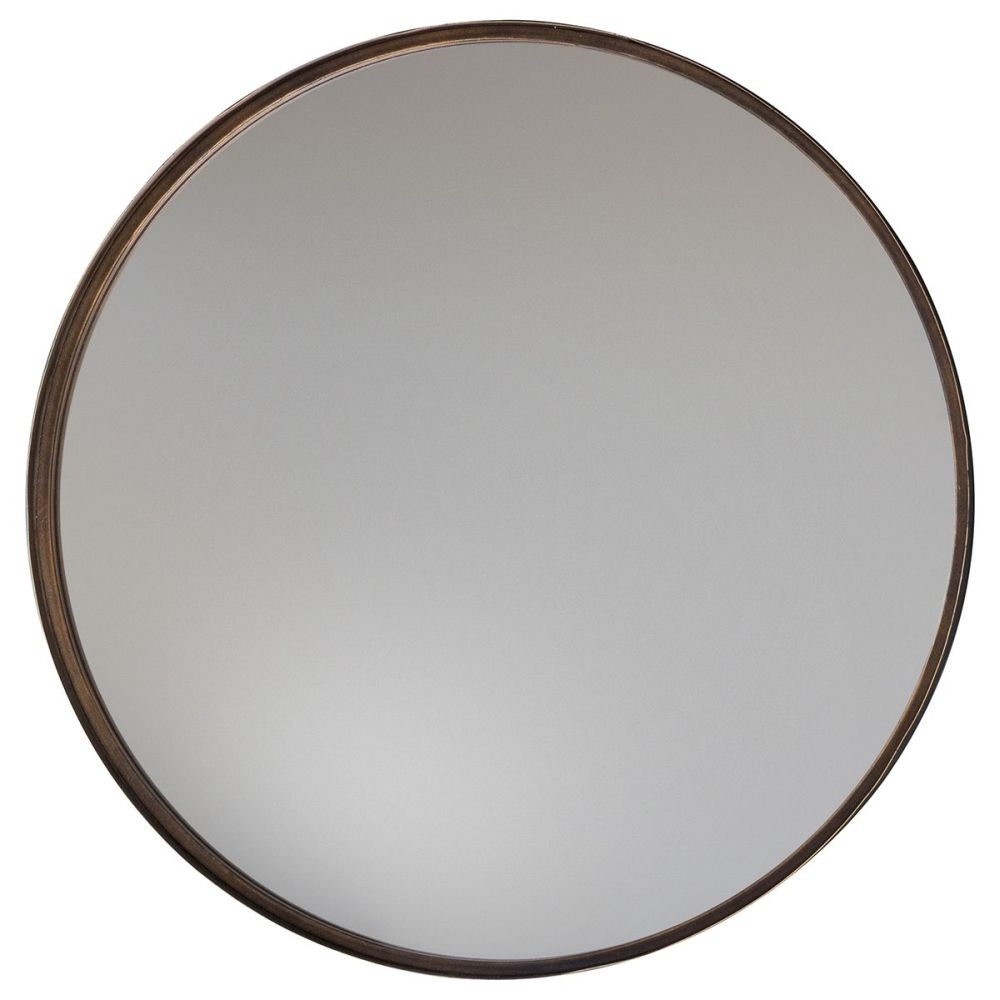 Margot Bronze Round Mirror 61cm X 61cm