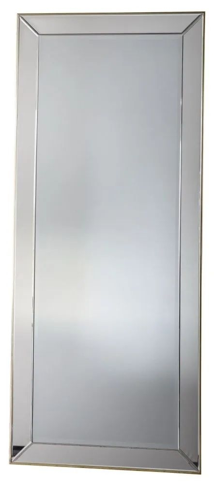 Gallery Direct Petruth Gold Rectangular Leaner Mirror 69cm X 158cm