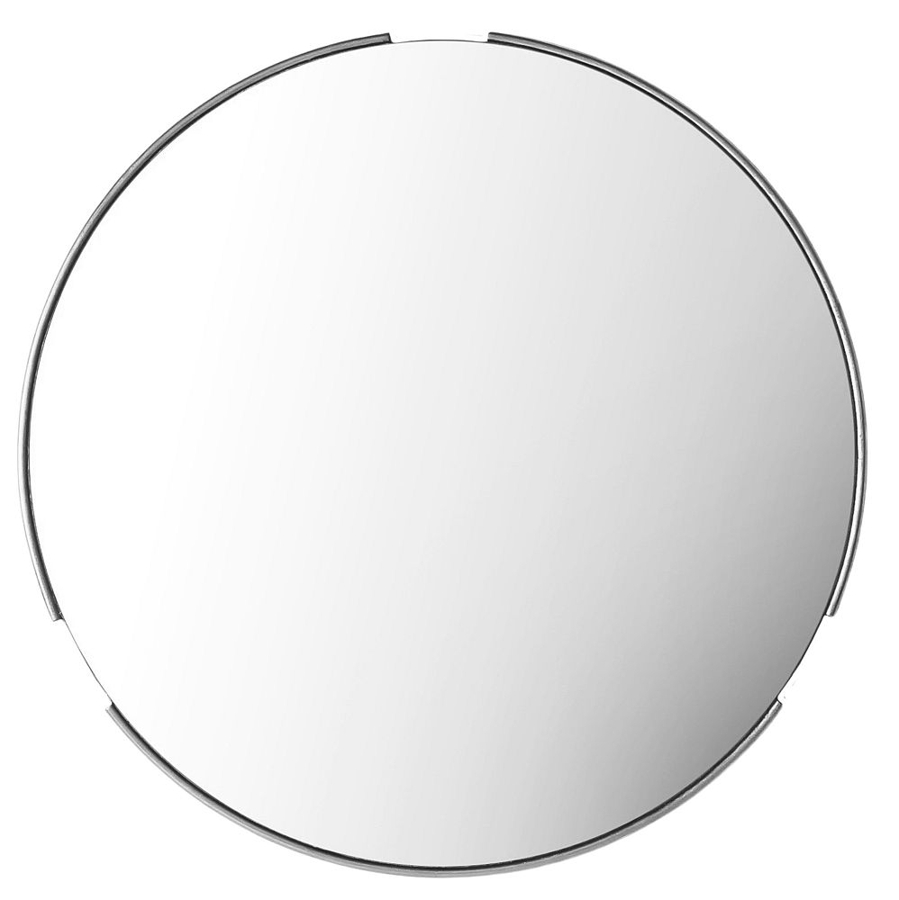 Valerie Silver Round Mirror 80cm X 80cm