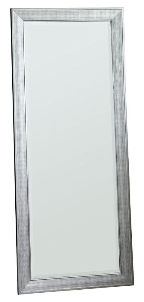 Daisy Silver Leaner Rectangular Mirror 65cm X 1535cm