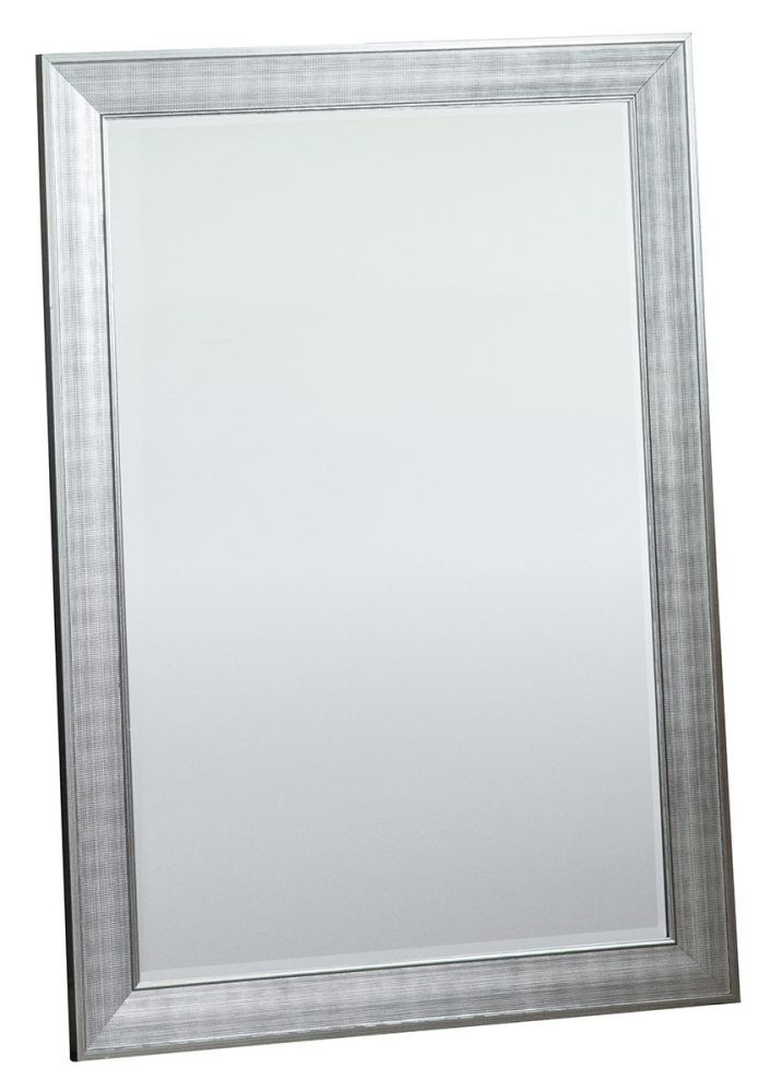 Alina Silver Rectangular Mirror 75cm X 1055cm