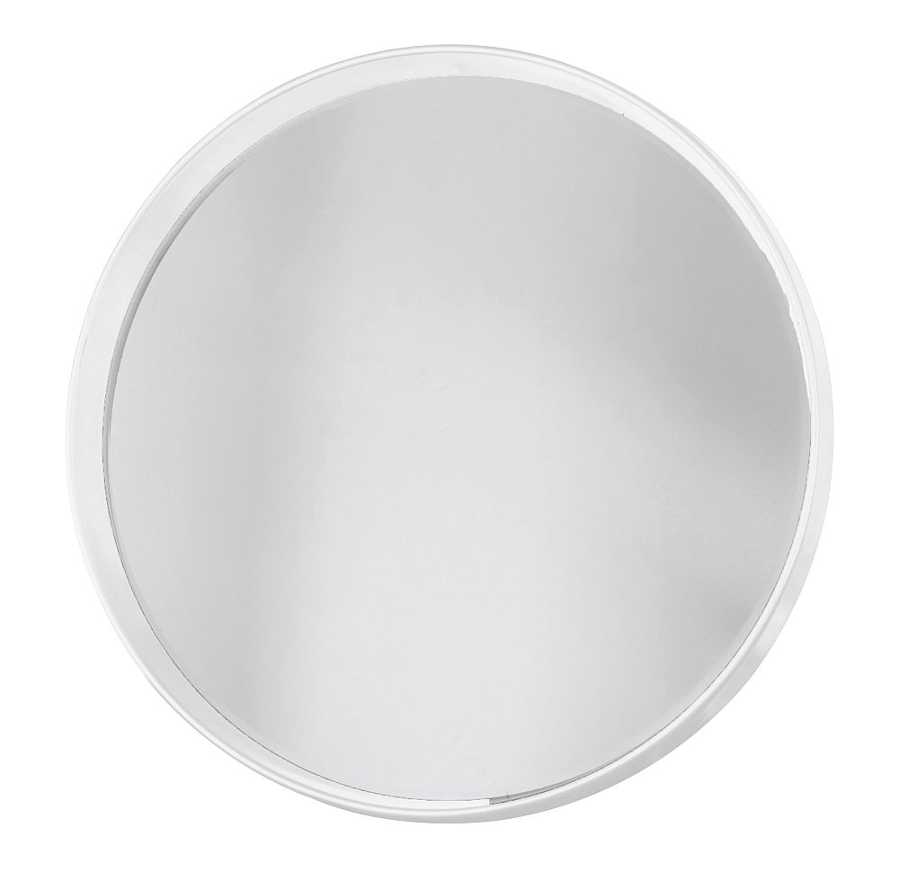 Raelynn White Round Mirror 95cm X 95cm