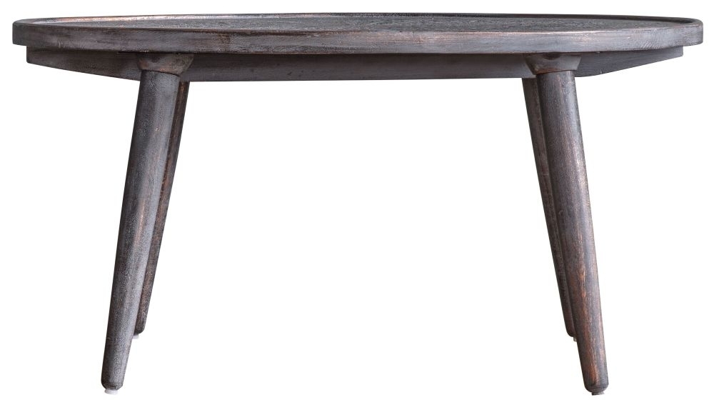 Agra Black And White Coffee Table