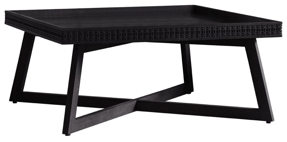 Boho Boutique Black Coffee Table