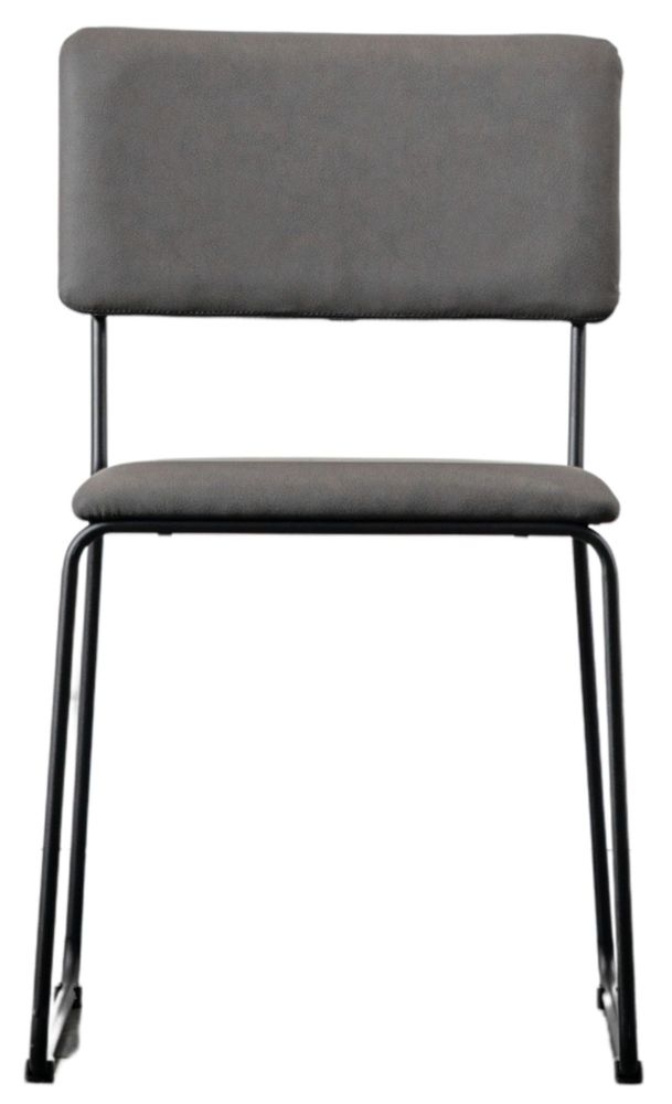 Chalkwell Slate Grey Dining Chair Sold In Pairs