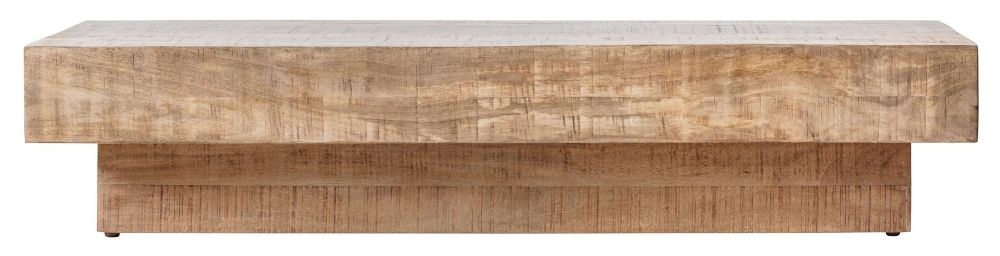 Laylah Natural Mango Wood Coffee Table