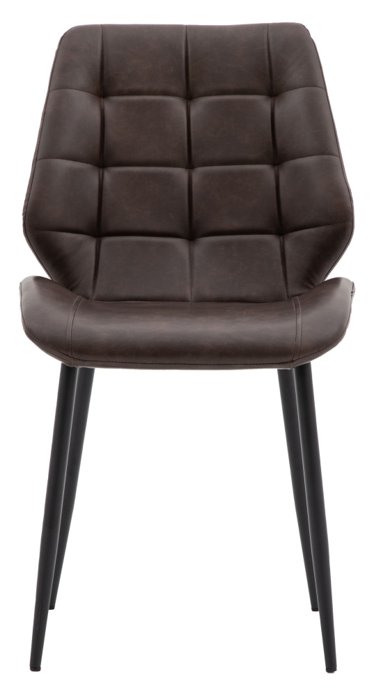 Manford Upholstered Brown Dining Chair Sold In Pairs