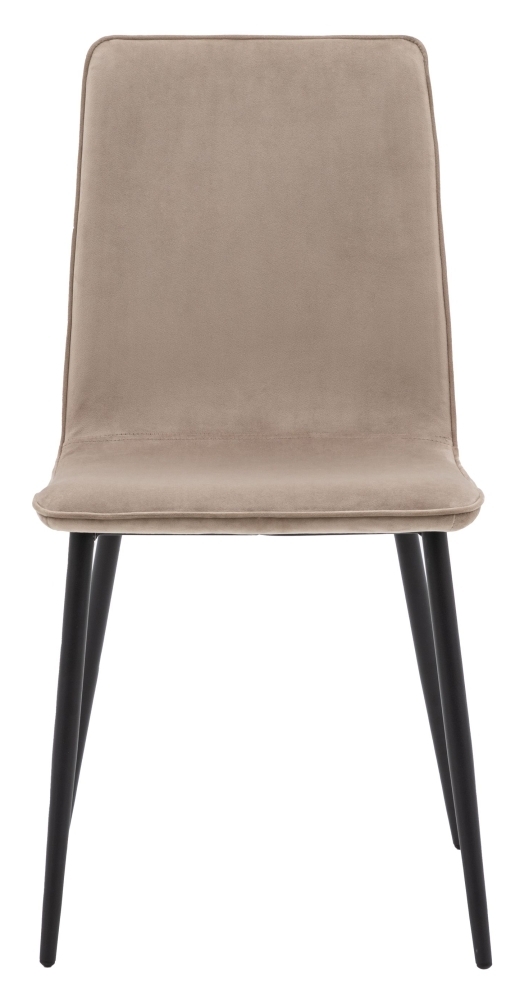 Widdicombe Upholstered Taupe Dining Chair Sold In Pairs