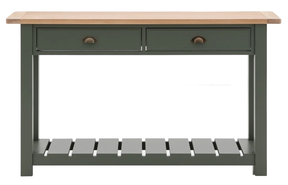 Eton Moss 2 Drawer Console Table