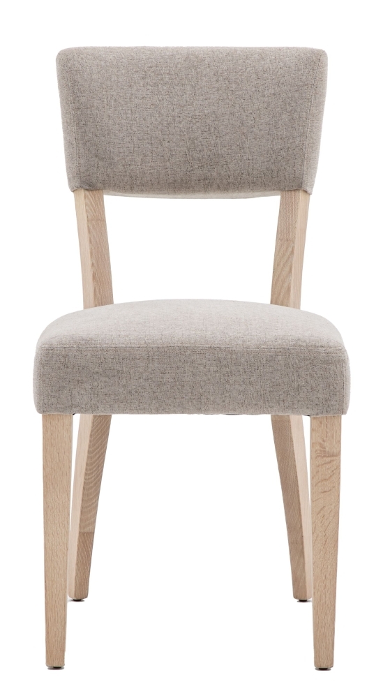 Eton Upholstered Natural Dining Chair Sold In Pairs