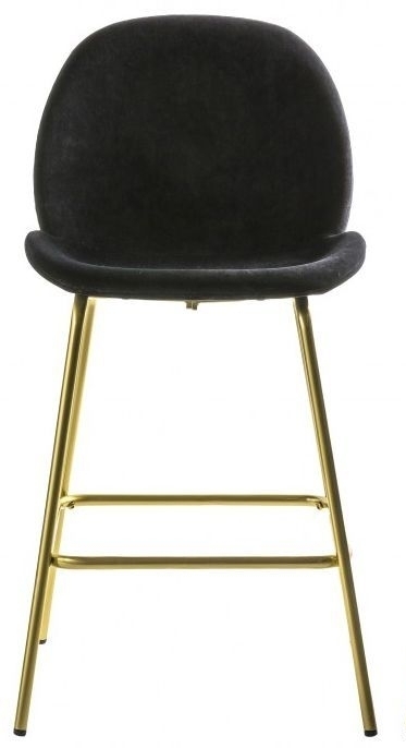 Flanagan Black Velvet Barstool Sold In Pairs