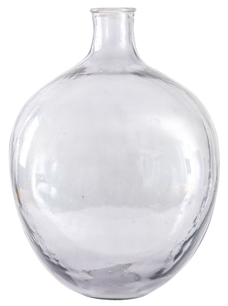 Old White Large English Bottle Vase Clearance Fss12654