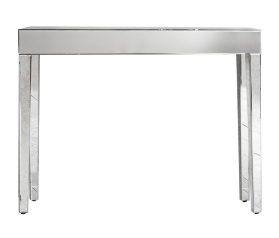 Gallery Sorrento Mirrored Console Table Clearance Fs101