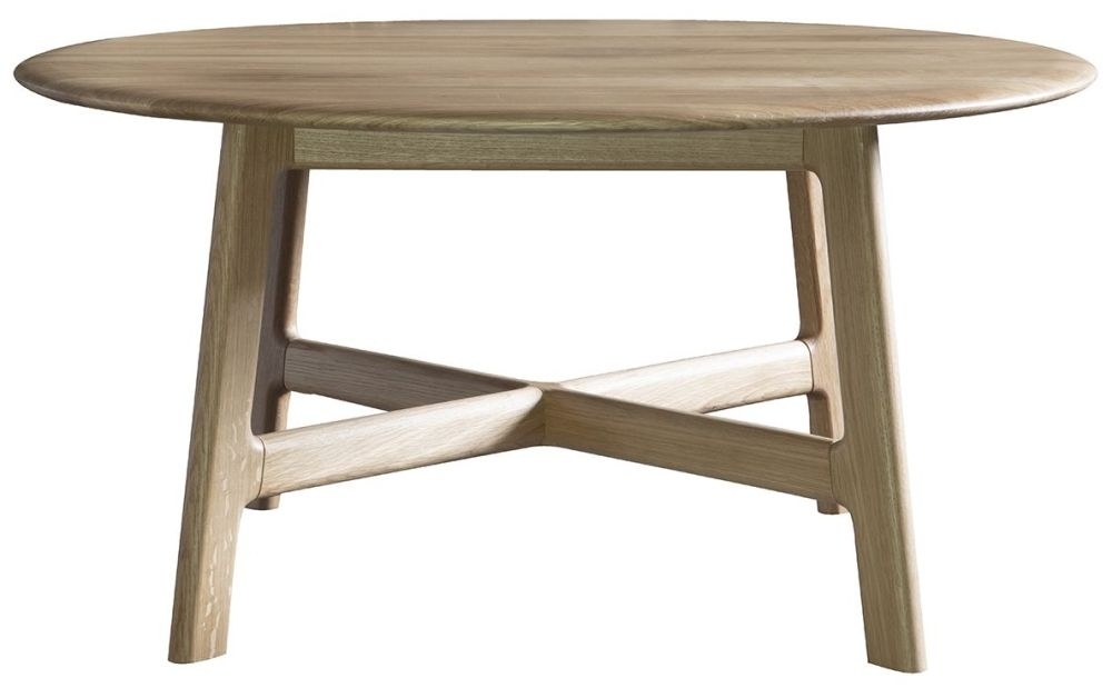 Carolina Oak Round Coffee Table Clearance Fss14564