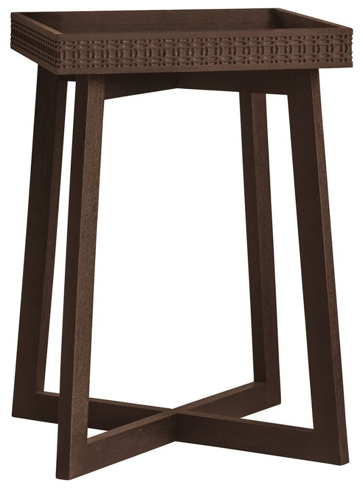 Kingston Retreat Chocolate Bedside Table Clearance Fss14533