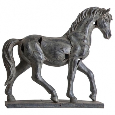 Bexley Antique Horse Statue Ornament Clearance D59