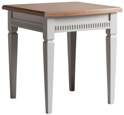 Bronte Taupe Side Table Clearance D63