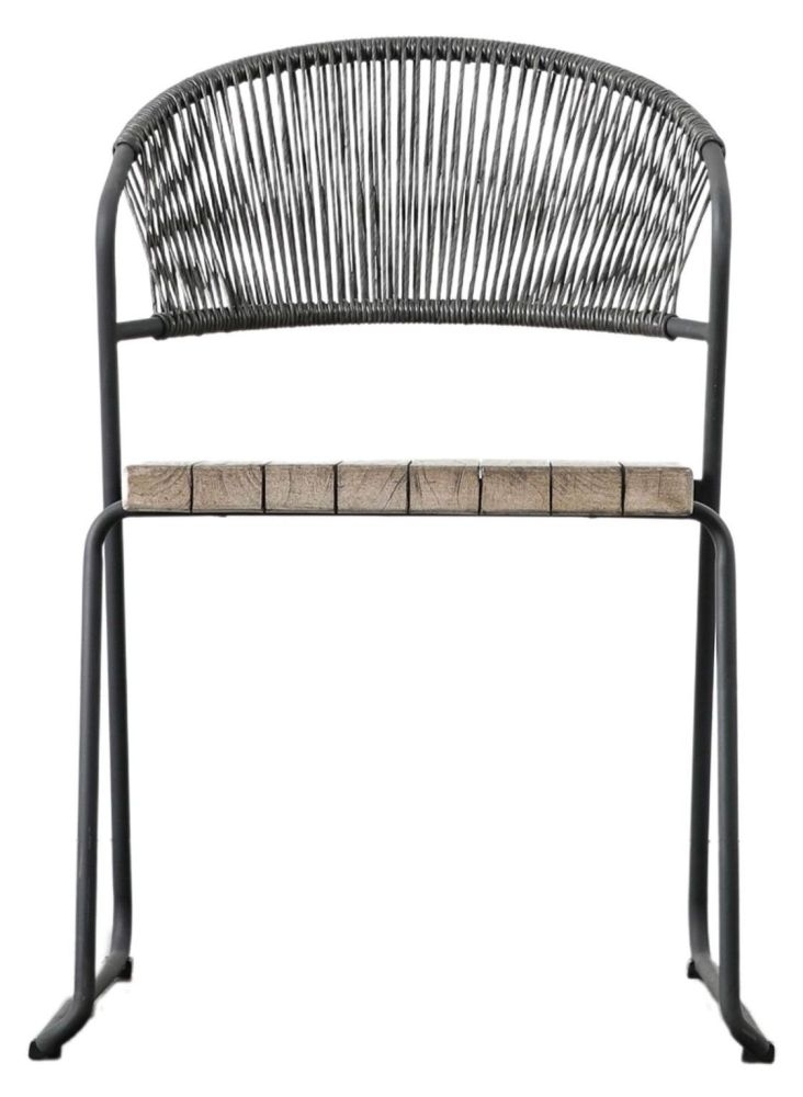 Nardo Natural Teak Outdoor Garden Dining Chair Sold In Pairs