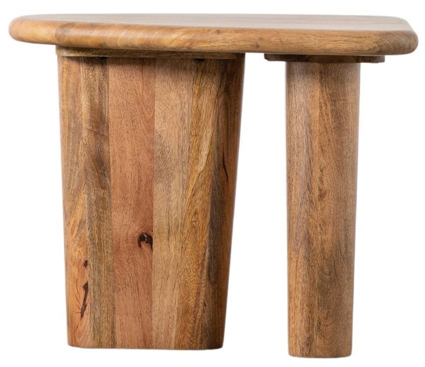 Hoffman Natural Mango Wood Side Table