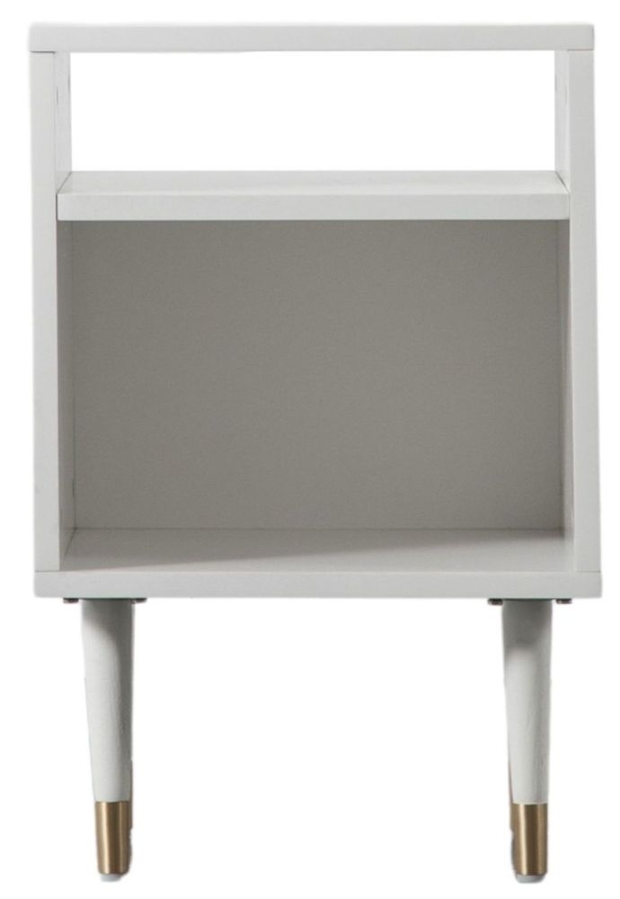 Holbrook White Side Table