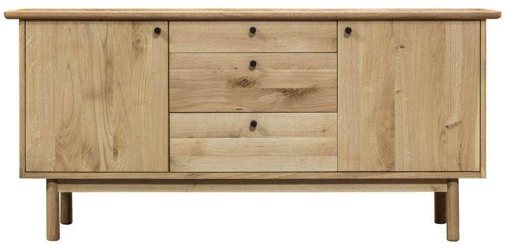 Kingham Oak 2 Door 3 Drawer Sideboard