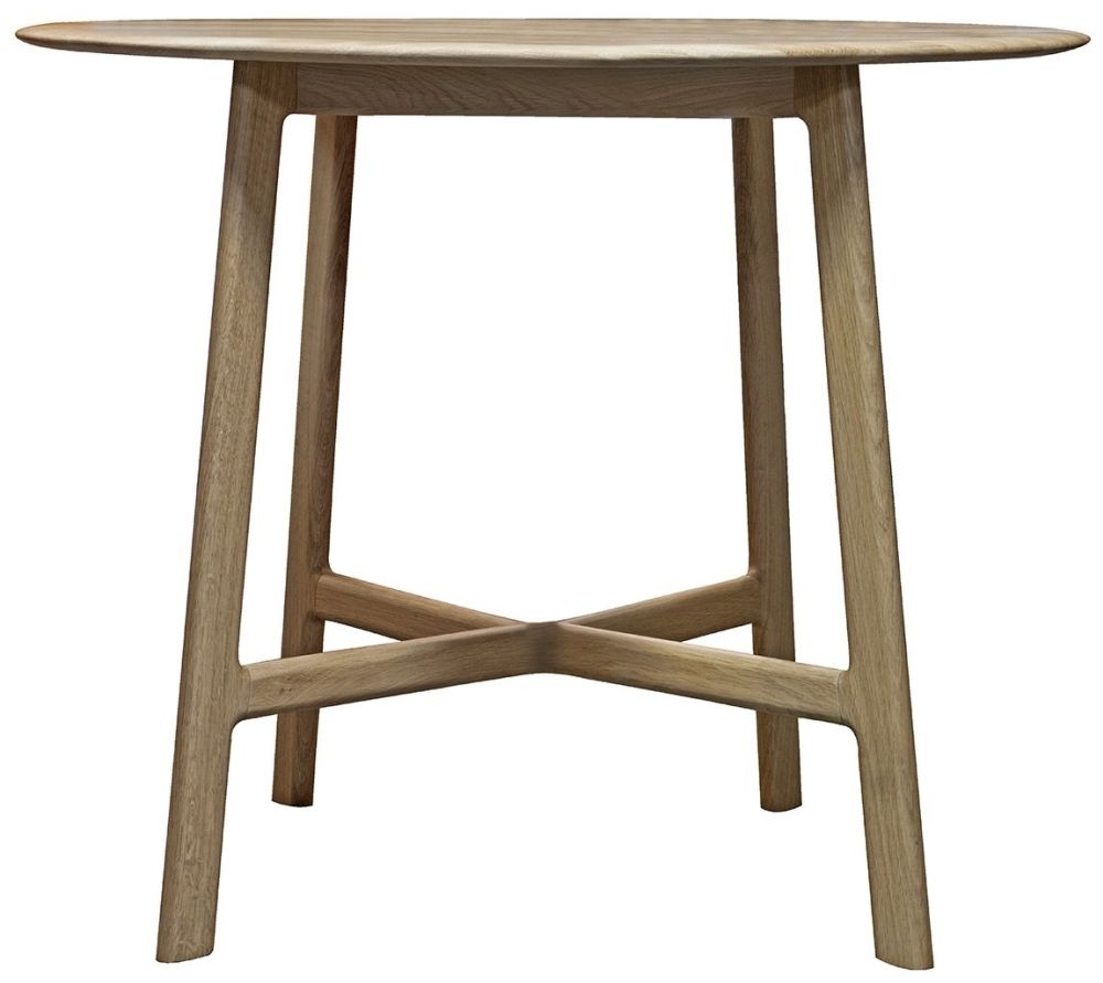 Madrid Oak Round Dining Table