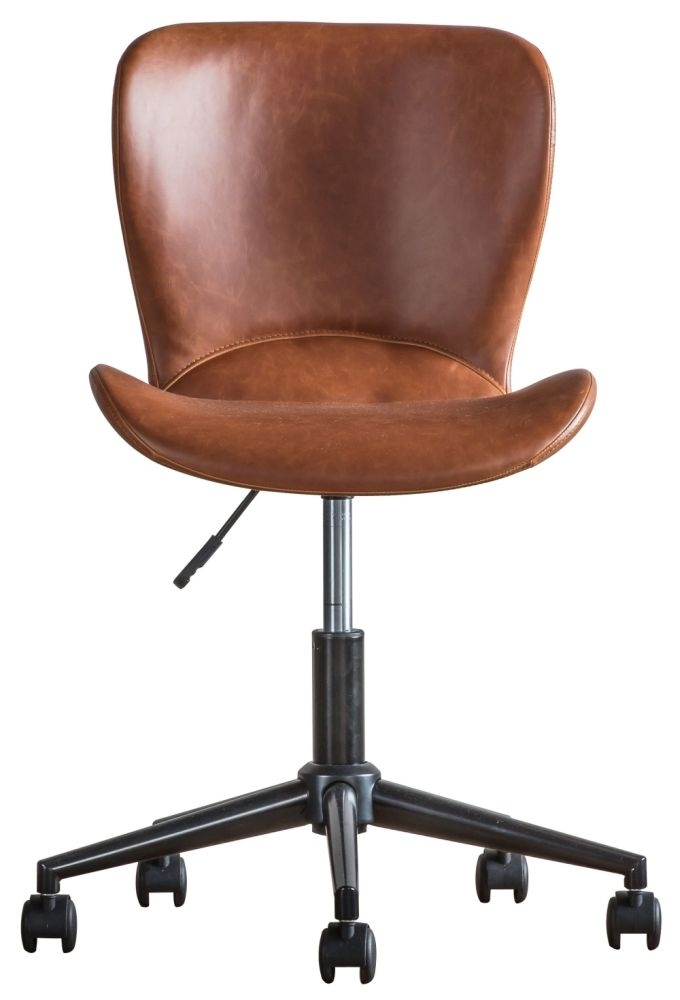 Mendel Brown Swivel Chair