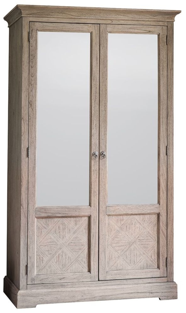 Mustique 2 Mirror Door Wardrobe