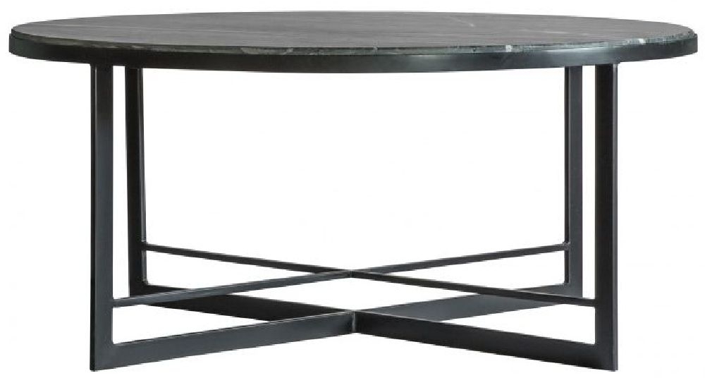 Necton Black Marble Effect Coffee Table