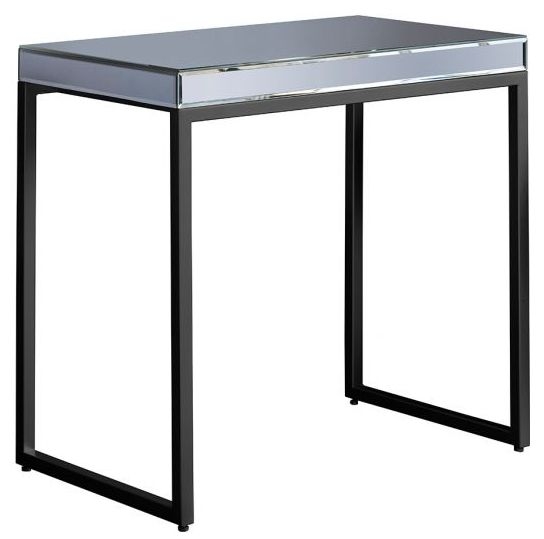 Pippard Black And Mirrored Side Table
