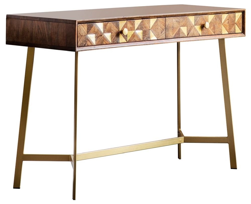 Tate Acacia Wood Console Table