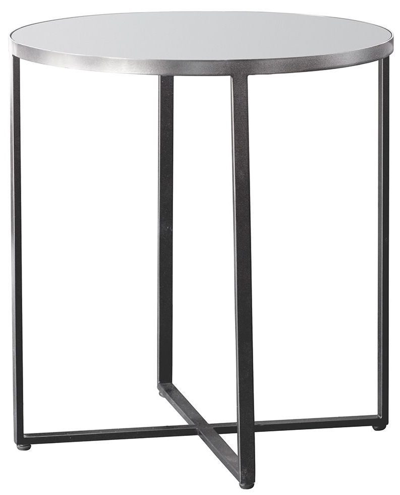 Torrance Silver Side Table