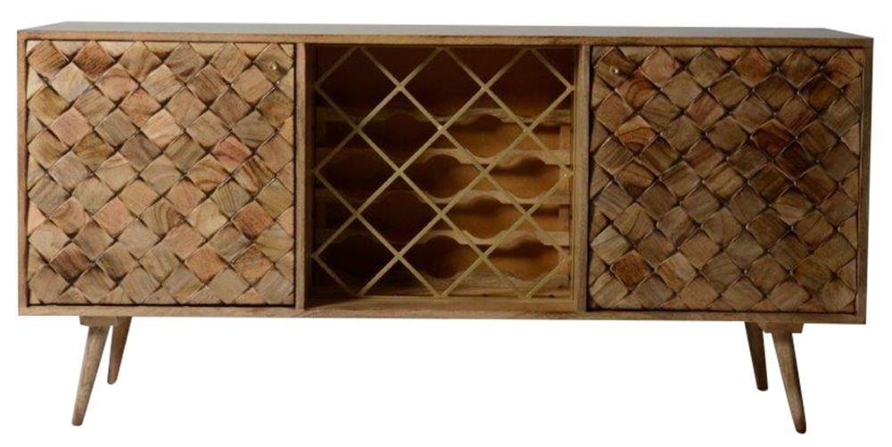 Tuscany Burnt Wax Mango Wood Sideboard