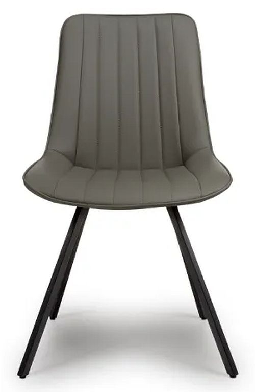 Miro Truffle Faux Leather Dining Chair Sold In Pairs