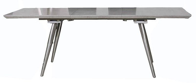 Chicago Grey Melamine Concrete Effect Top 160cm Dining Table