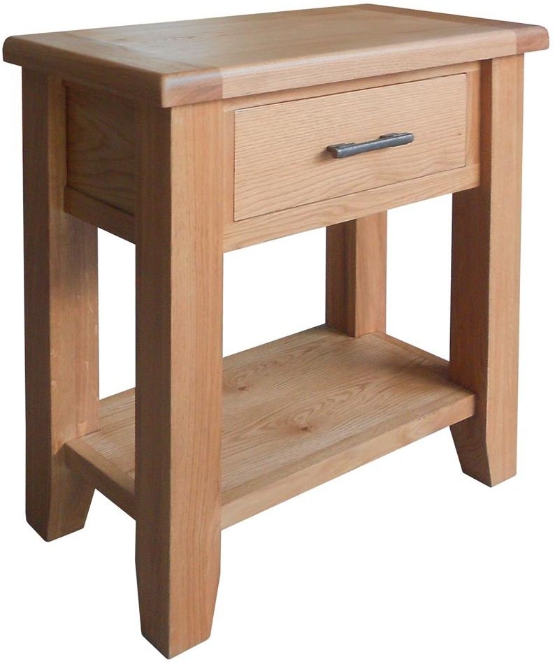 Hampshire Oak Small Console Table