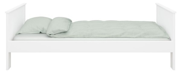 Alba White 3ft Single Bed
