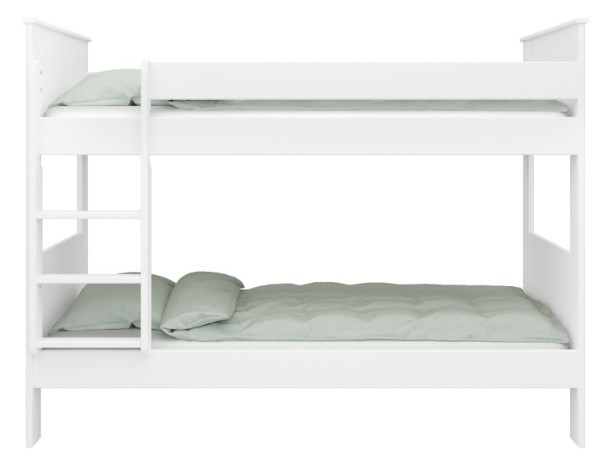 Product photograph of Alba Bunk Bed White from Choice Furniture Superstore