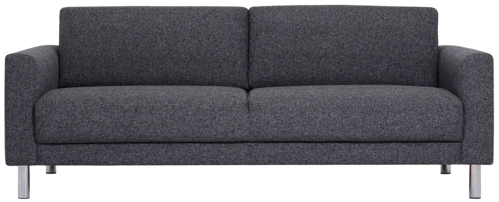 Cleveland Nova Antracit Fabric 3 Seater Sofa