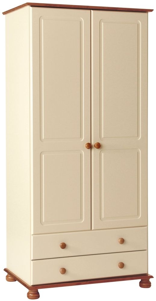 Copenhagen Cream 2 Door Tall Wardrobe