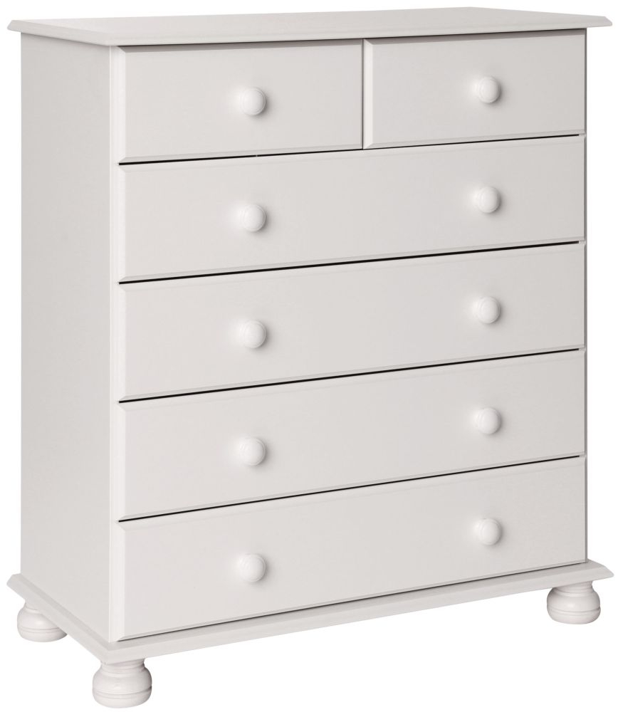 Copenhagen White 24 Drawer Chest