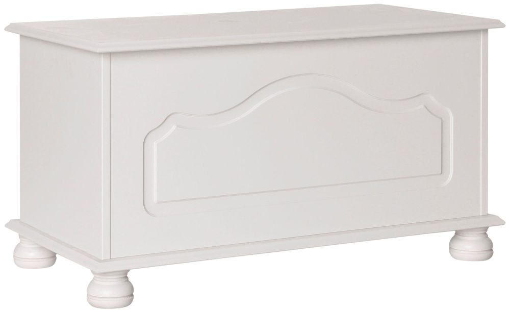 Copenhagen White Blanket Box