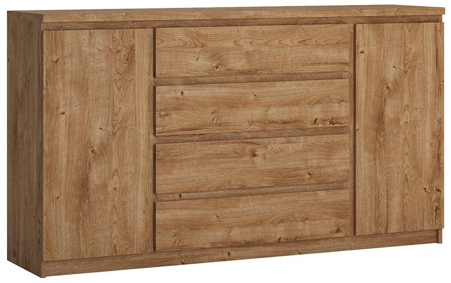 Fribo Oak 2 Door Wide Sideboard